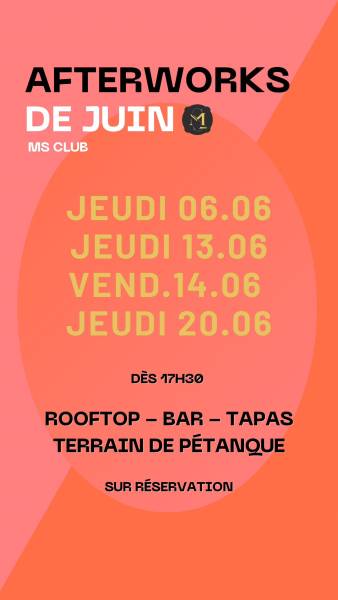 Afterwork Marseille 14E