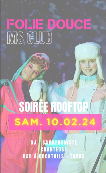 Rooftop marseille soirée ski